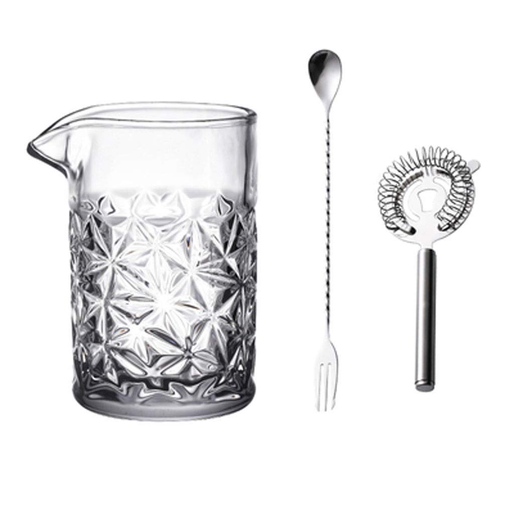 Amazon｜カクテルシェーカー グラス、スプーンをミキシンググラス